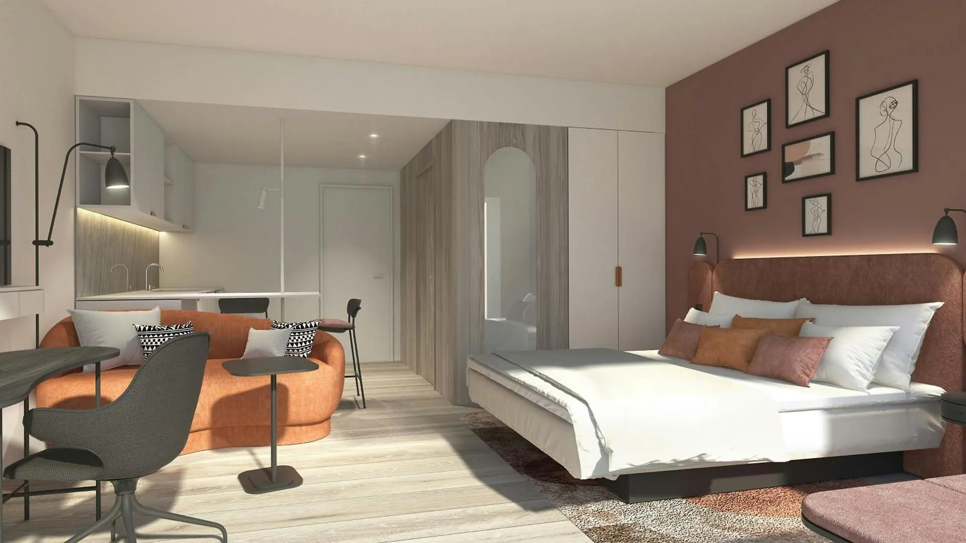 Hotell Residence Inn By Marriott Copenhagen Nordhavn